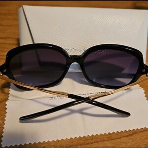 MICHAEL Michael Kors Black and Gold Sunglasses